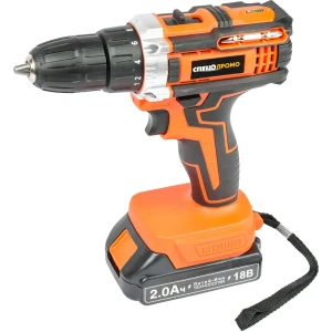 Дрель-шуруповерт аккумуляторная Спец БДА-18-П, 18 В Li-Ion 2x2 Ач