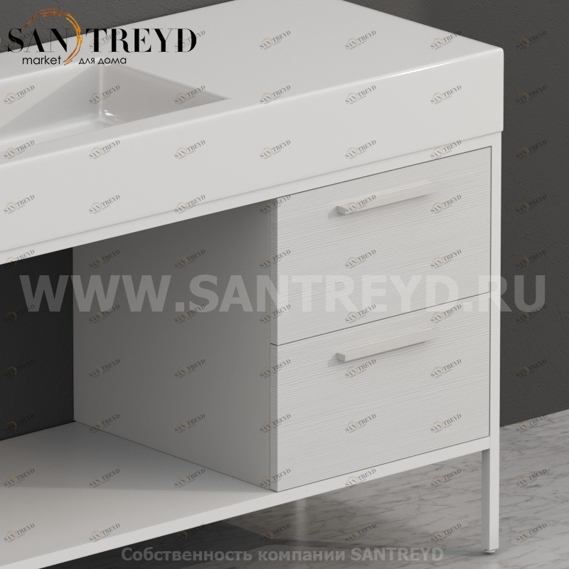 S04548BT Тумба с 2 ящиками Globo Ceramica Globo INCANTHO