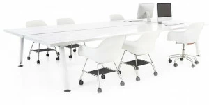 Extremis Прямоугольный стол для совещаний из стекловолокна Marina