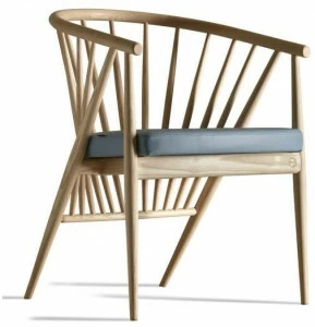 Morelato Кресло из ясеня с подлокотниками Contemporaneo Art. 3805/f