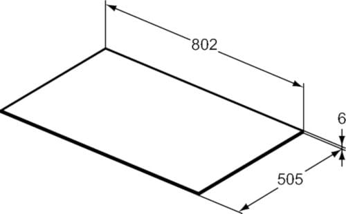 Столешница из керамогранита Ideal Standard Conca ARCH-00058459 - Вид №5