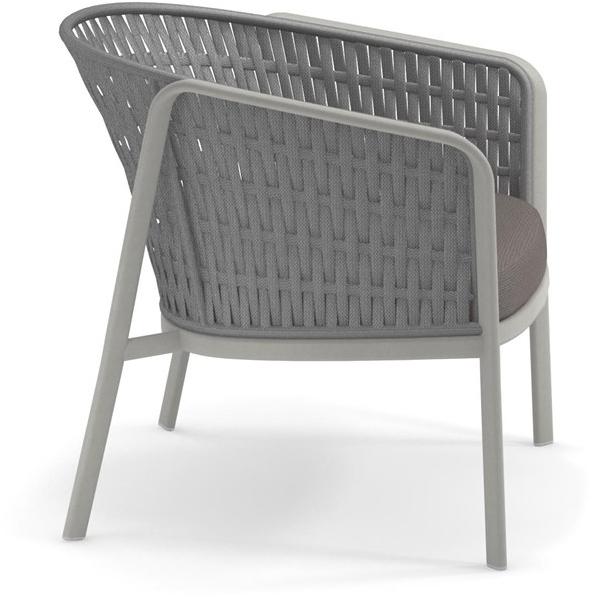 emu Кресло для отдыха из алюминия и плоского троса Carousel 1218 - Вид №2