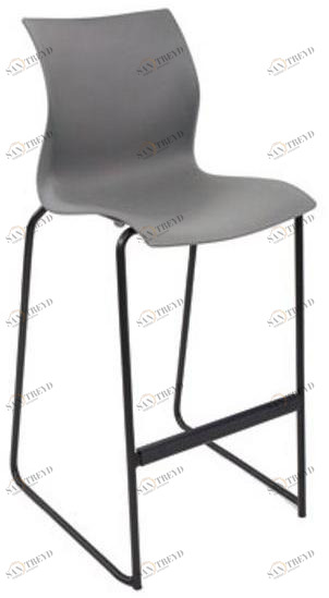 Segis Высокий табурет из полипропилена со спинкой Nami G0105