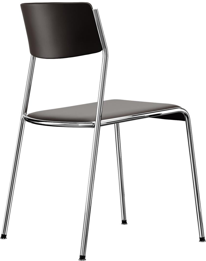 horgenglarus Накладной стул из фанеры с открытой спинкой  8-360  - Вид №8