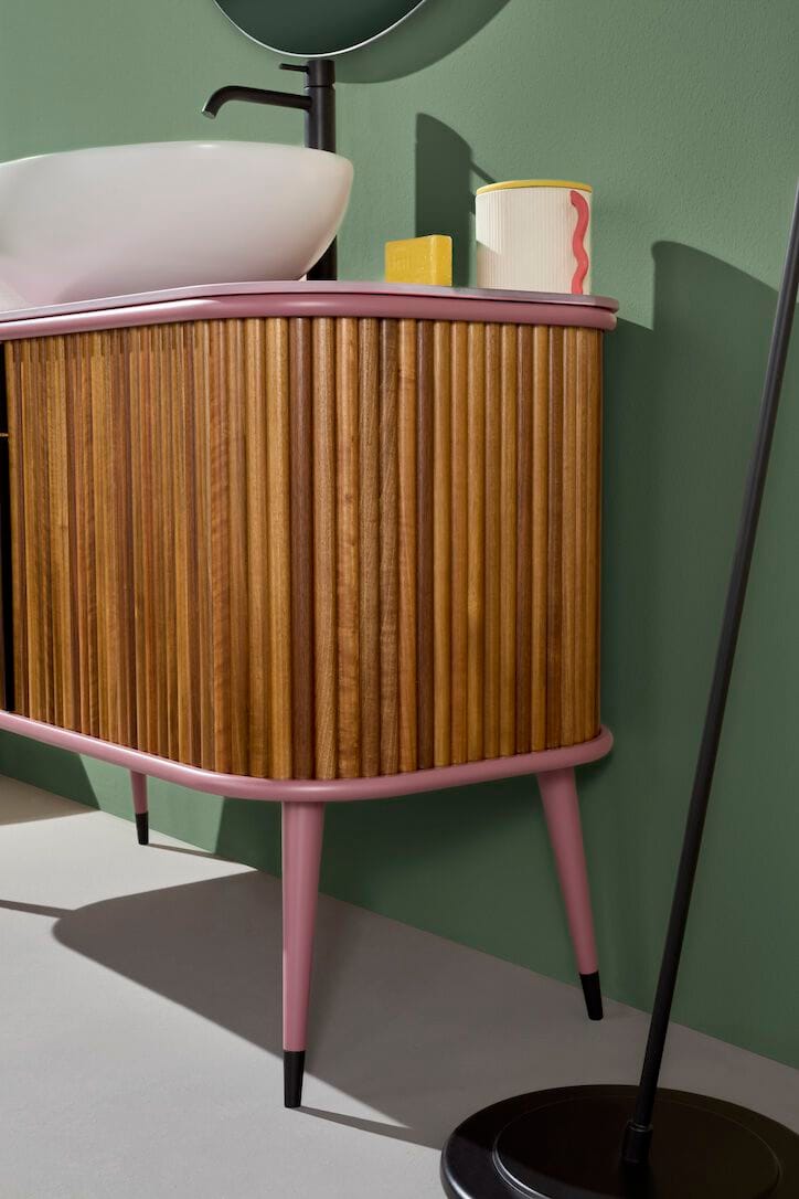 Напольный умывальник с дверцами Gaia Mobili Contemporary ARCH-00151882 - Вид №4