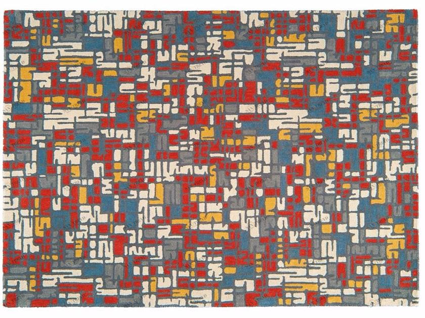Toulemonde Bochart Прямоугольный шерстяной коврик с рисунком Access sun-id-1351027