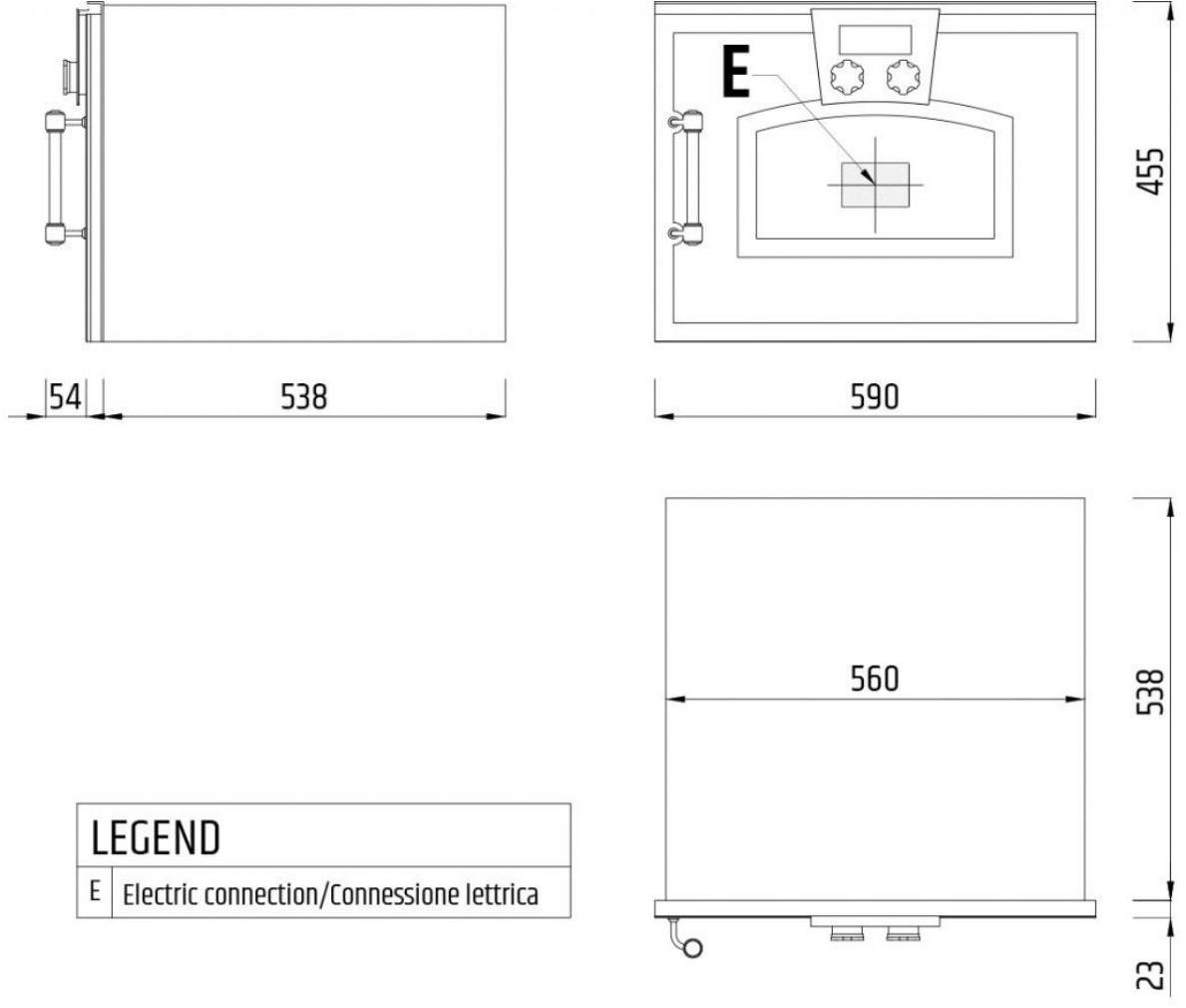 Officine Gullo Электронное управление встроенной духовкой с сенсорным экраном sun-id-1467135 - Вид №1