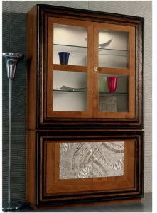 Cantiero Буфет с серебряными листами с распашными дверцами Étoile day El005s