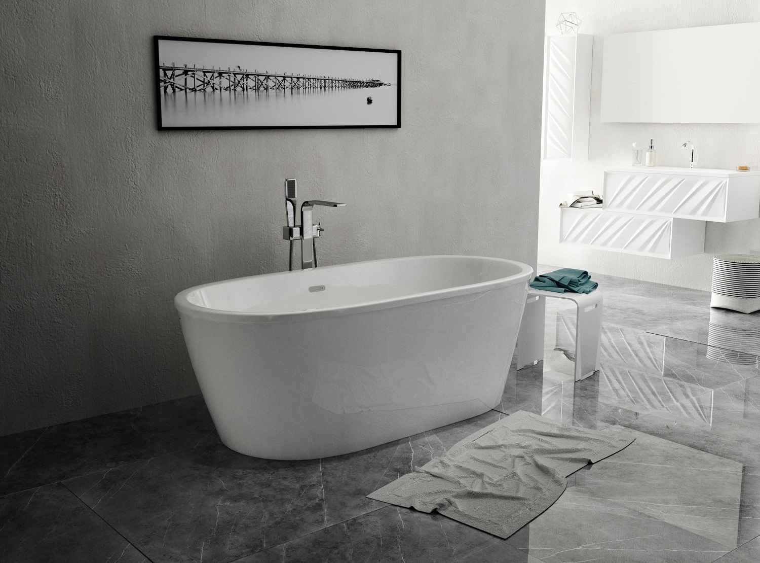 У61330 Ванна Aima TONDO 174x80 1 Marka TONDO - Вид №2