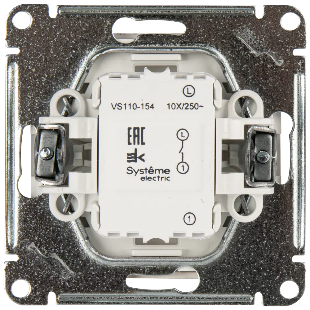 Systeme Electric W59 Deco - Одноклавишный выключатель для скрытого монтажа 82797974 STLM-0036018 - Вид №4