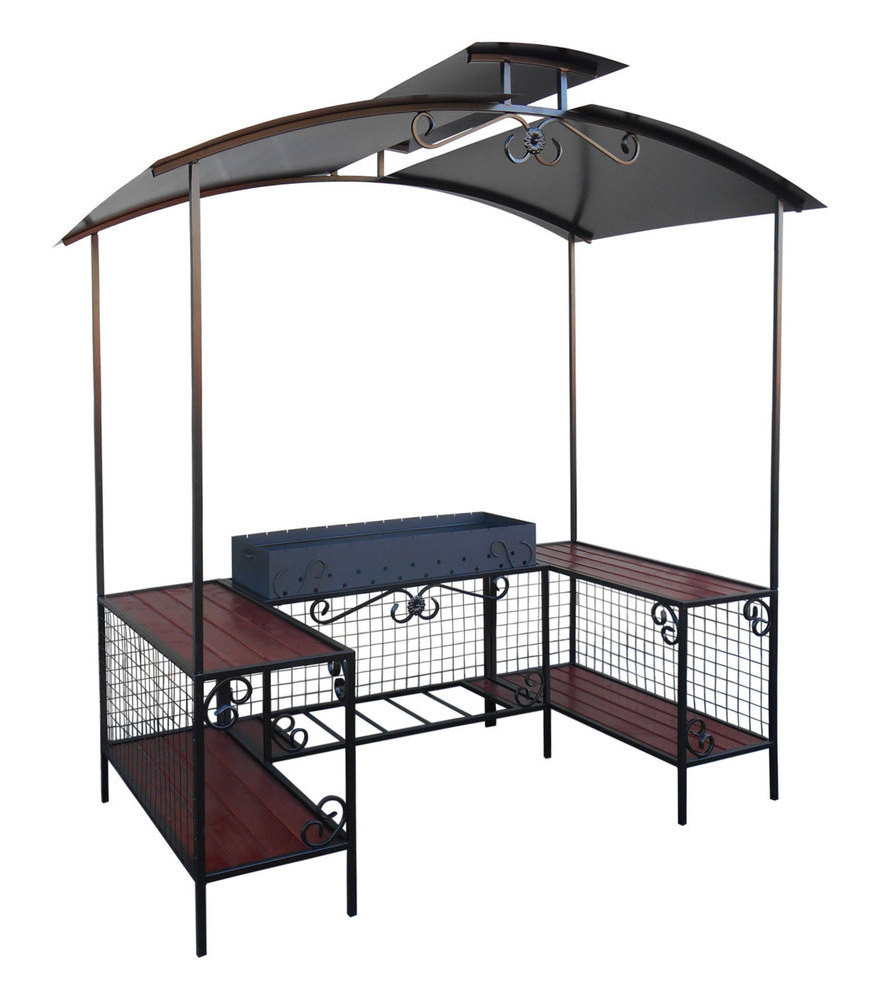 14018 ГОРДОН Easy, беседка мангальная LAB.Space  - Вид №1