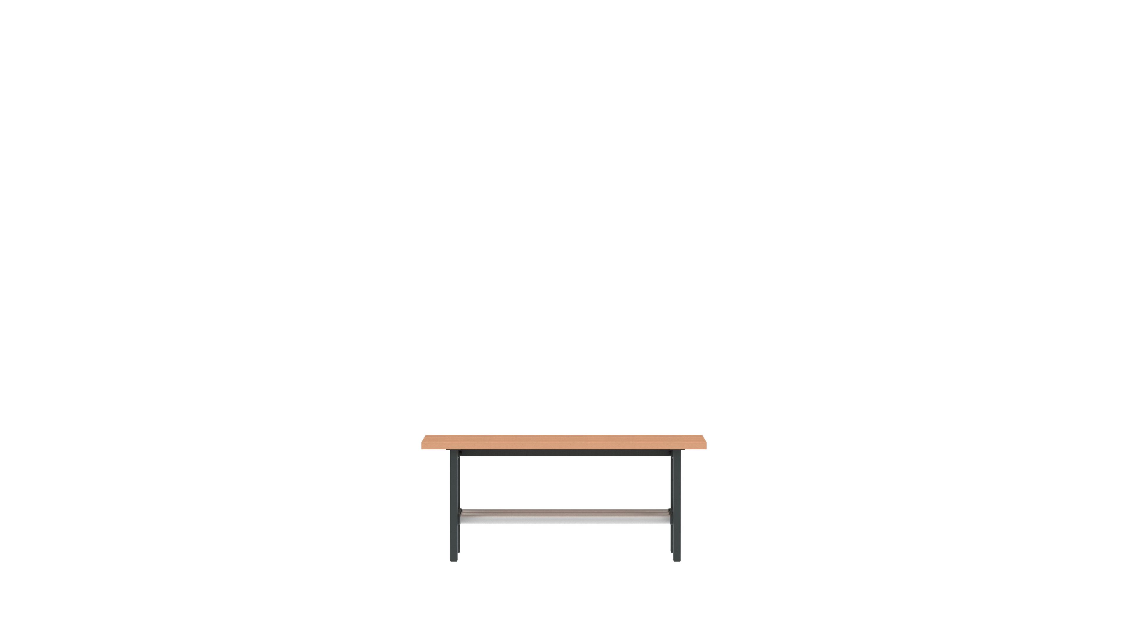 Скамейка для спортивных сооружений из бука FUNCTIONALS Tertio ARCH-00014013 - Вид №3