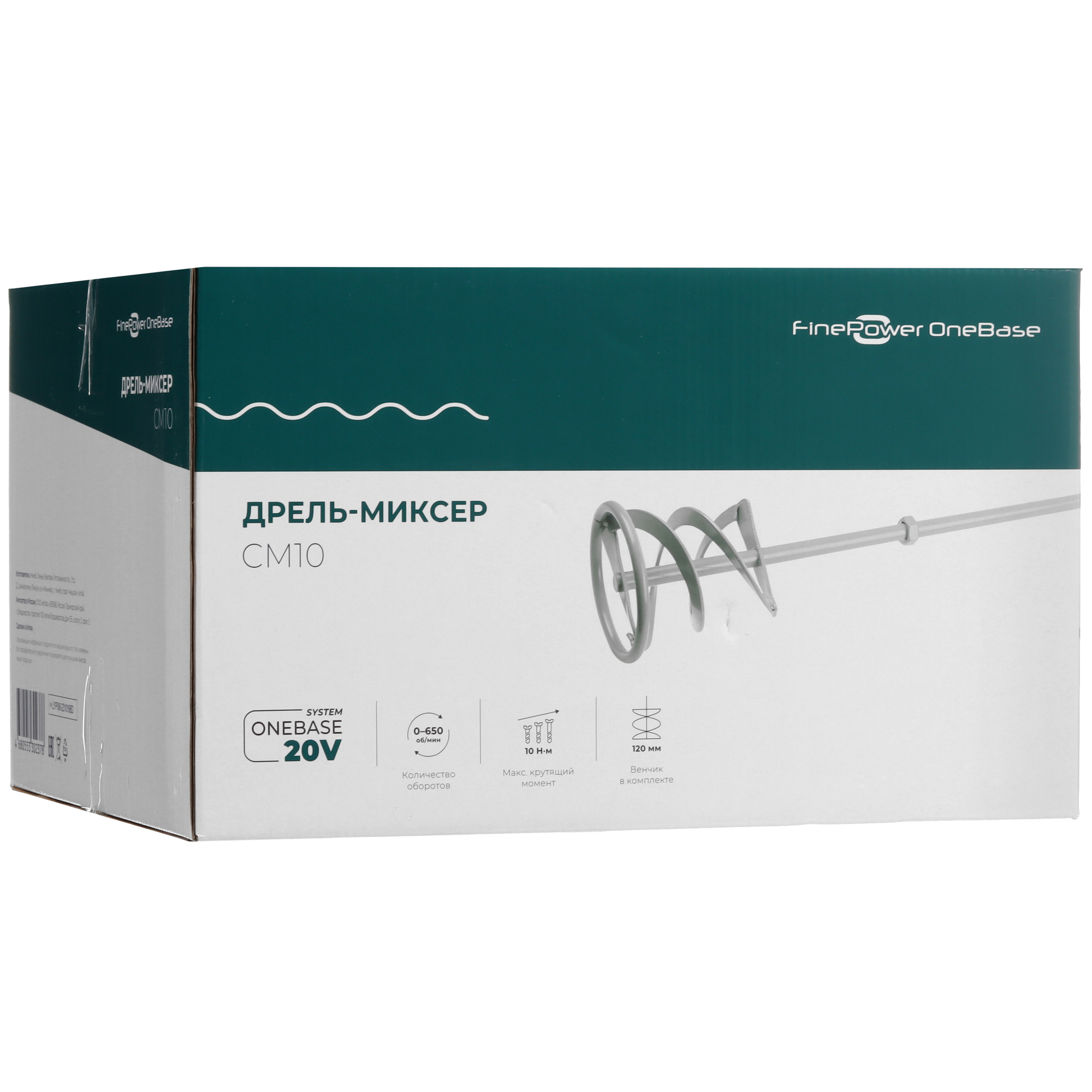 Дрель-миксер FinePower OneBase CM10 OneBase20 , Без АКБ 4891705 STDN-0103480 - Вид №10