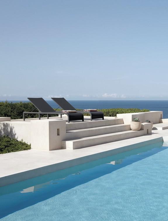 MNST189 Шезлонг лава текстиль мокка Manutti Latona - Вид №1