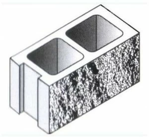 Gruppo CIVA Вибропрессованный бетонный блок Splittati