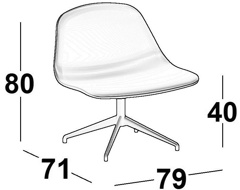 Luxy Кресло на козелке из ткани по контракту Llounge sun-id-1452700 - Вид №4