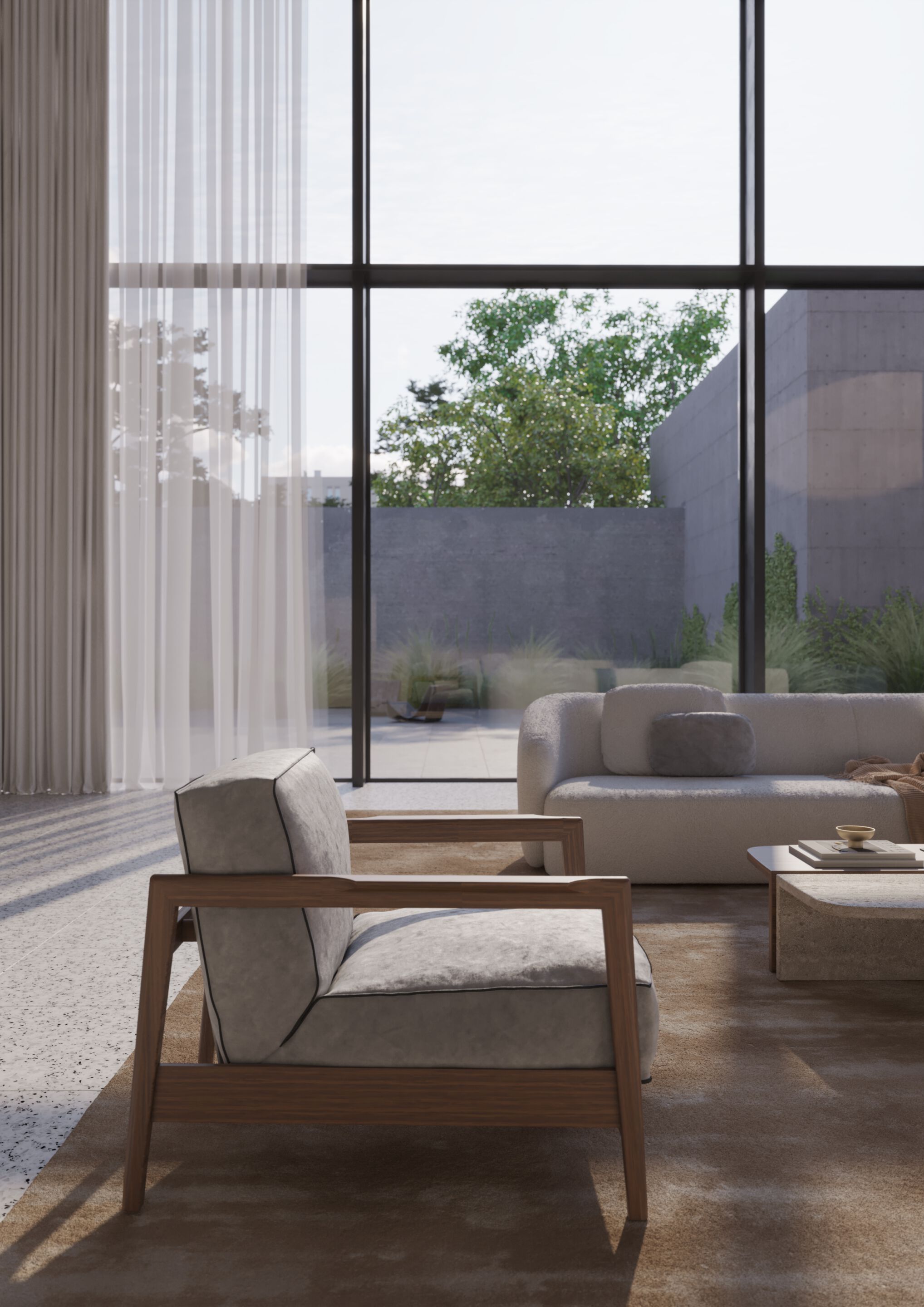 Кожаное или тканевое кресло с подлокотниками Vibieffe 1390 ESSENCE ARCH-00118580 - Вид №2