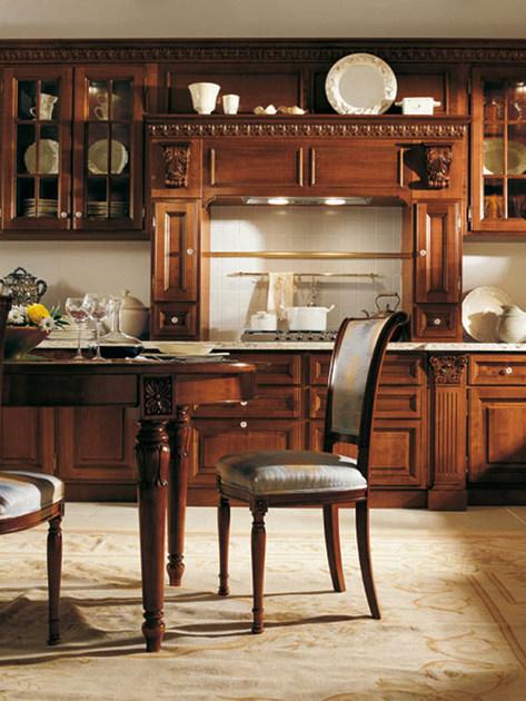 Martini Interiors Лакированная линейная кухня в вишневом цвете на заказ Tosca sun-id-1452330 - Вид №1