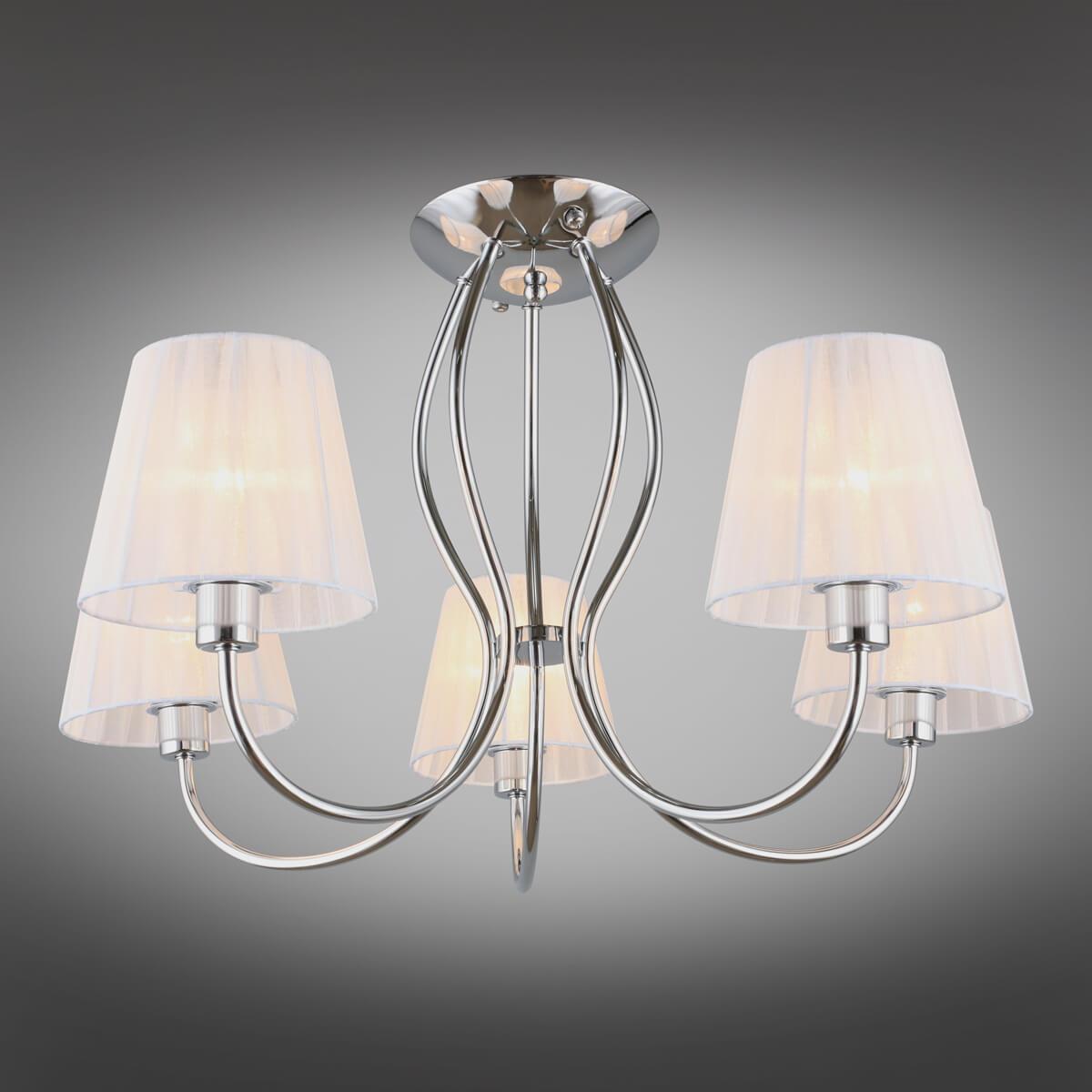 Потолочная люстра Omnilux Pontinia OML-65207-05 OMNILUX PONTINIA 328317 Белый;хром  - Вид №3