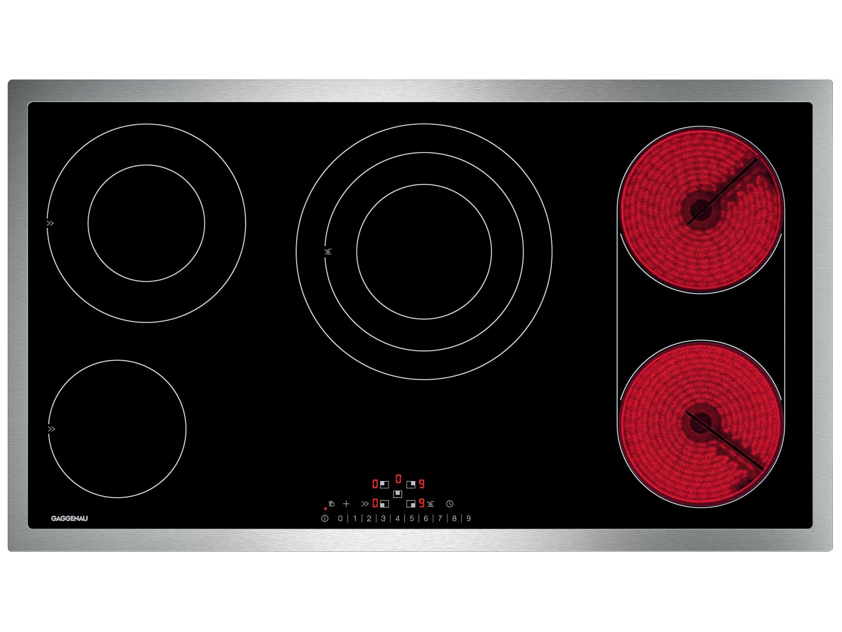 Электрическая плита с проволочной столешницей из стеклокерамики GAGGENAU серия 200 ARCH-00123110