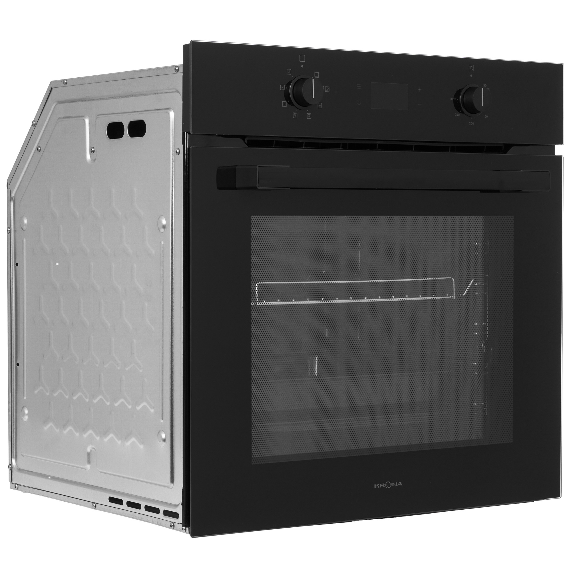 9914411 Электрический духовой шкаф KRONA NERO 60 BL/BL черный KRONA1 STDN-0104116 - Вид №1