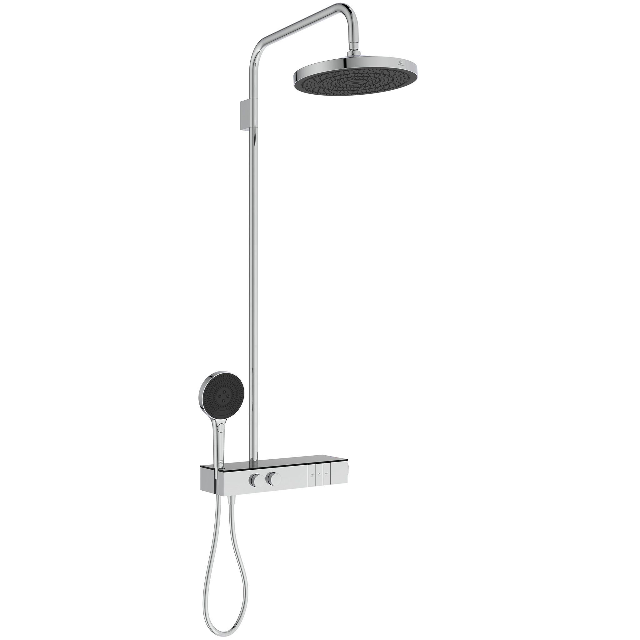 Настенная термостатическая душевая колонна с ручным душем Ideal Standard Ceratherm Solos ARCH-00123987 - Вид №16