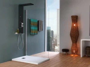 Samo Настенная душевая стойка из нержавеющей стали Eclettica