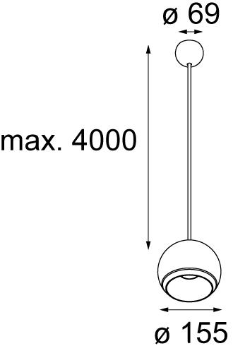 Modular Lighting Instruments Светодиодная подвесная лампа Bolster sun-id-1392195 - Вид №4