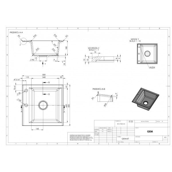 Мойка Alveus GEM 10 1149113 - Вид №1