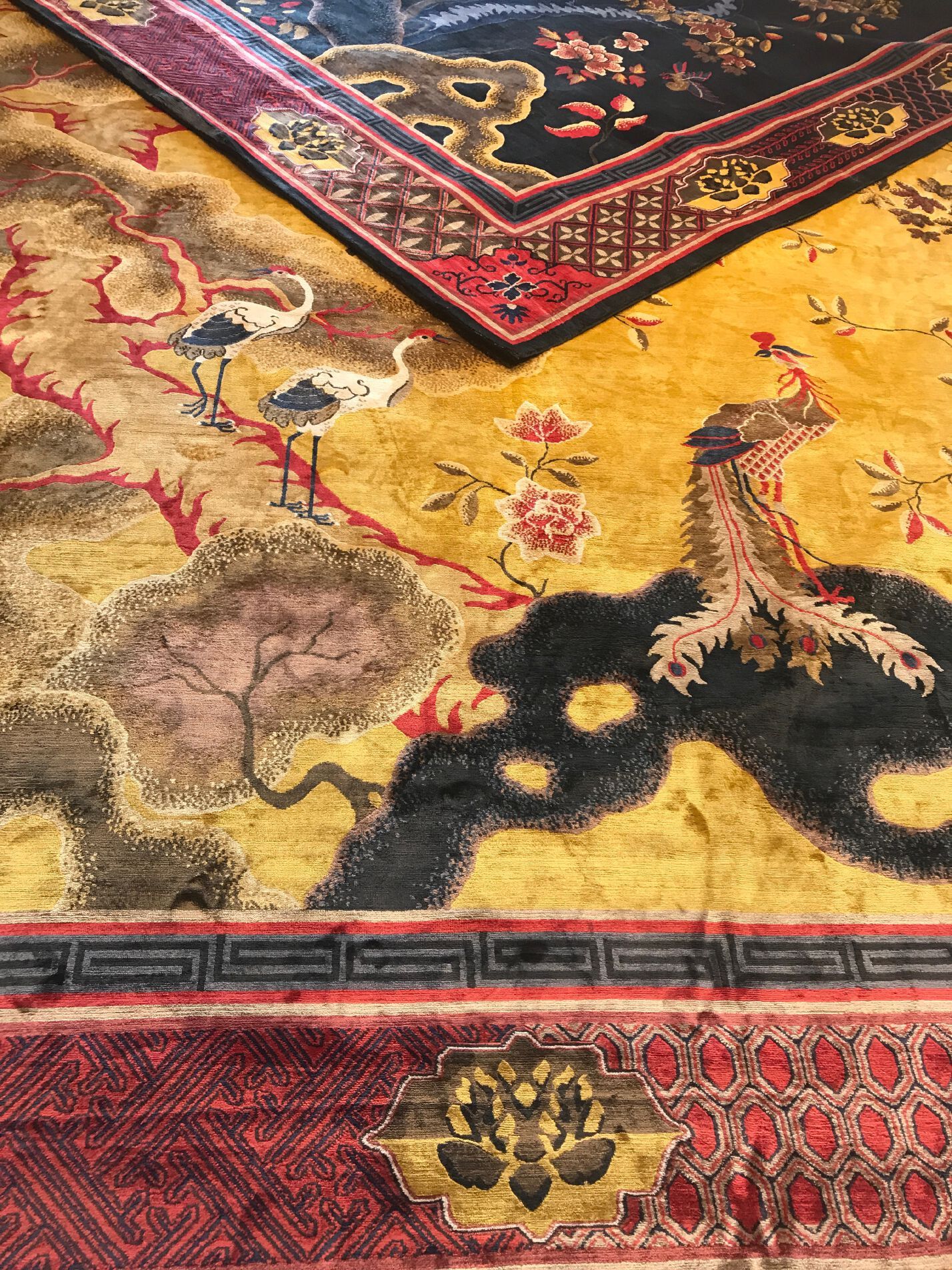 Прямоугольный ковер ручной работы Tapis Rouge Chinoiserie ARCH-00017478 - Вид №3