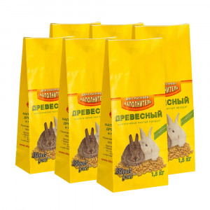 ПР0035311*6 Наполнитель для для грызунов и птиц древесный 8л (упаковка - 6 шт) ЗВЕРЬЕ МОЕ