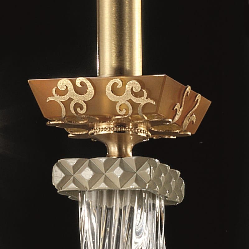 Подвесной светильник с кристаллами Swarovski® Euroluce Lampadari MUSEUM S1 ARCH-00021061 - Вид №1