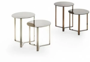 Marelli Круглый журнальный столик из крашеного металла