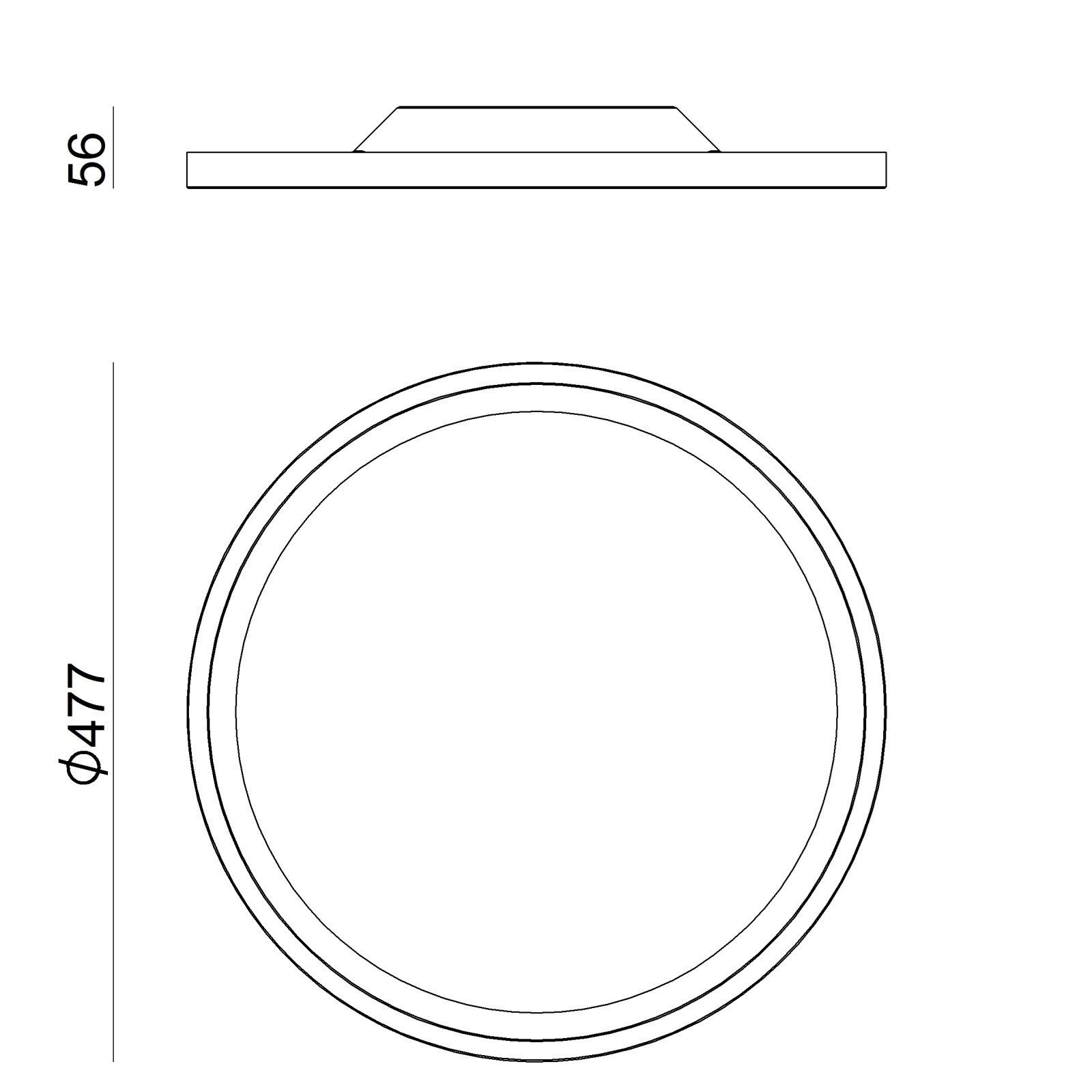 Настенный светильник / потолочный светильник из металла и ПММА Stilnovo Hinomaru ARCH-00001331 - Вид №2