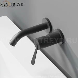 Встроенный смеситель AFEZ011E FEZ 2 черный матовый