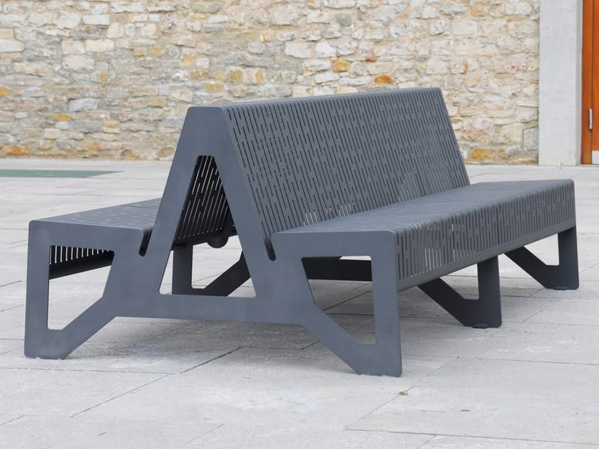 Двойная скамья из нержавеющей стали BENKERT BANKE Chalidor ARCH-00136603