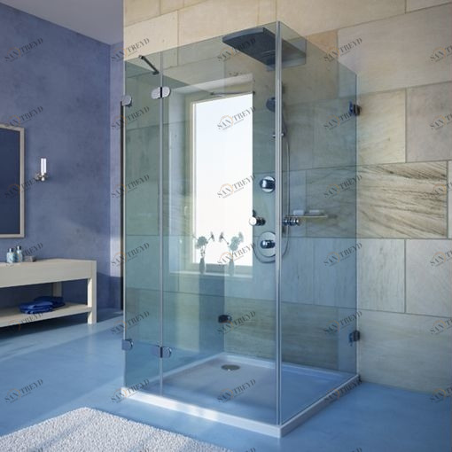 Душевая кабина 100x100 GK-004B стекло прозрачное GUTEWETTER LUX SQUARE 100X100GK004B