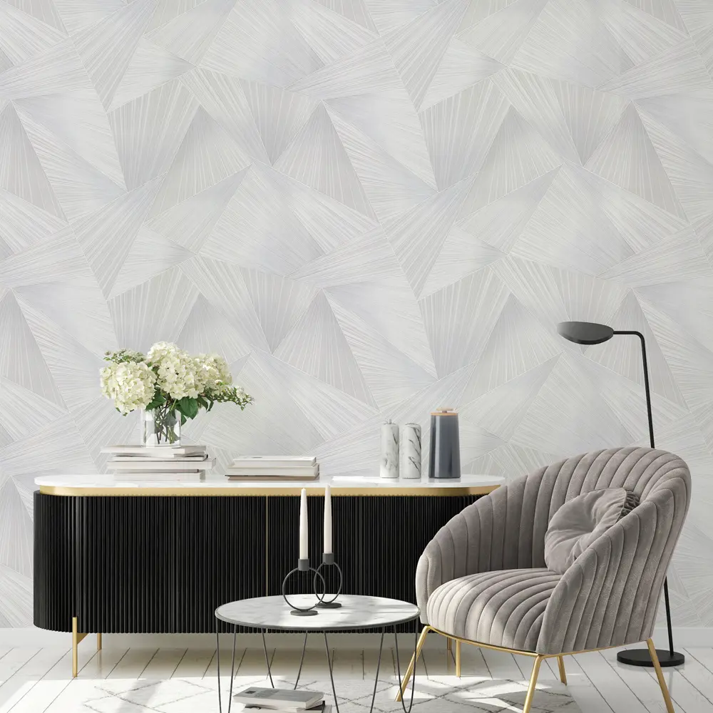 Обои флизелиновые Wall Decor Спектр серые 1.06 м 75190-46АСП 87769214 STLM-2076655 - Вид №2