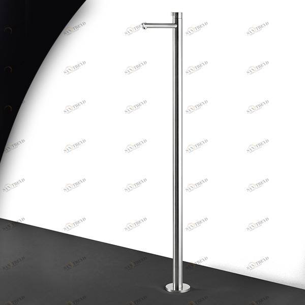 Смеситель для раковины TOOX TXQ7S серебристый матовый Radomonte