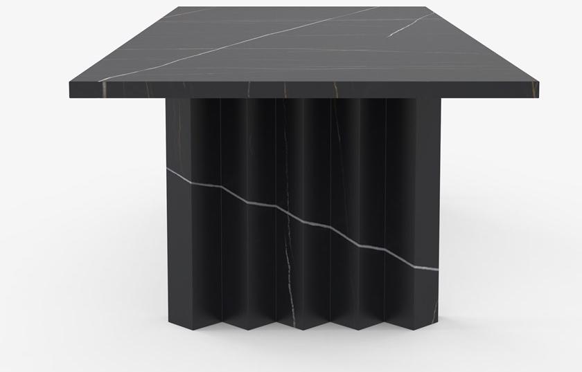 Miter Прямоугольный обеденный стол из керамогранита Atlas sun-id-1416636 - Вид №2