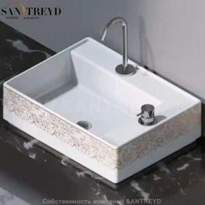 L640460G Накладная раковина на столешницу  прямоугольная A. e T. Italia Fly