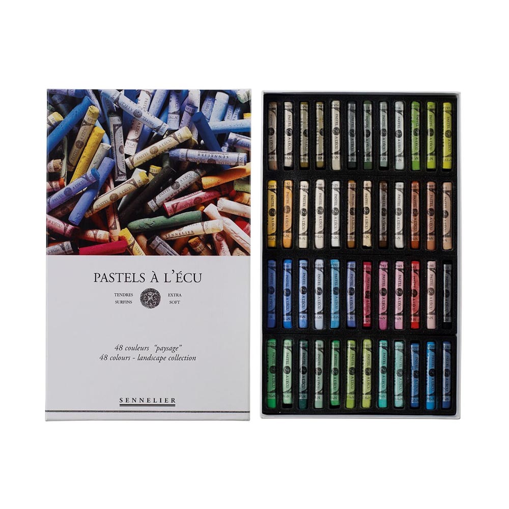 132251 Набор сухой пастели "A l ecu" "Пейзаж" картон Sennelier 