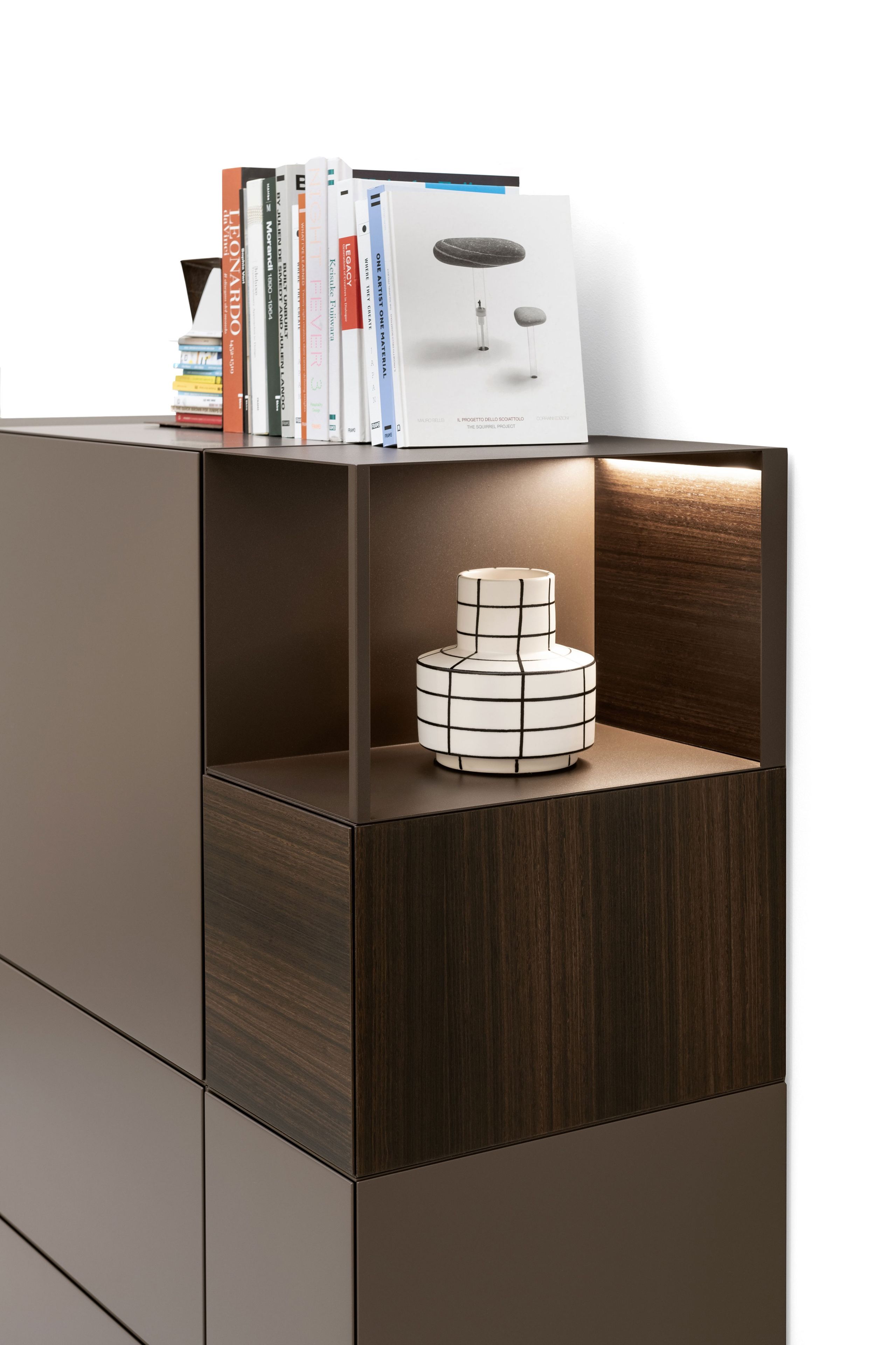 Деревянный шкаф со встроенным освещением Kristalia Avenue ARCH-00031009 - Вид №2