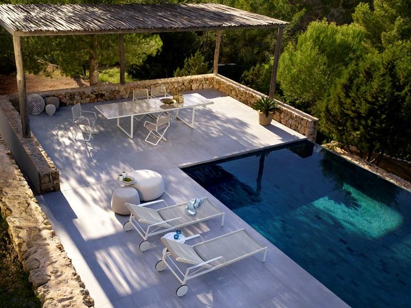 TRIBÙ Садовая кушетка Canax® с подлокотниками Nodi 01940 - Вид №7