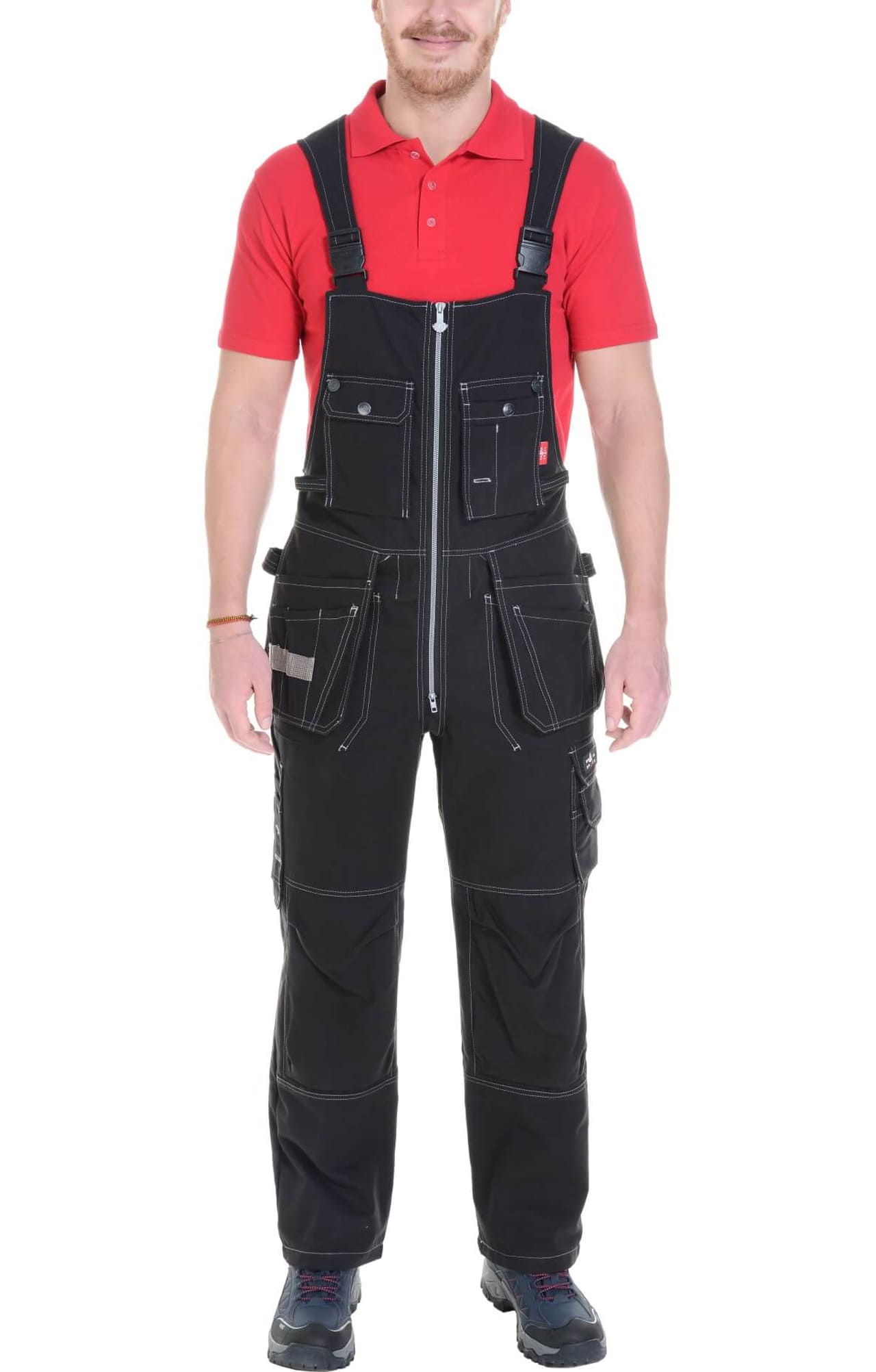 62312 Полукомбинезон  черный Union Space  Летняя спецодежда  размер 56-58/182-188  - Вид №4