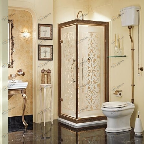 Душевая кабина TA-800 LINEATRE Tiffany Бронза TA800TD800