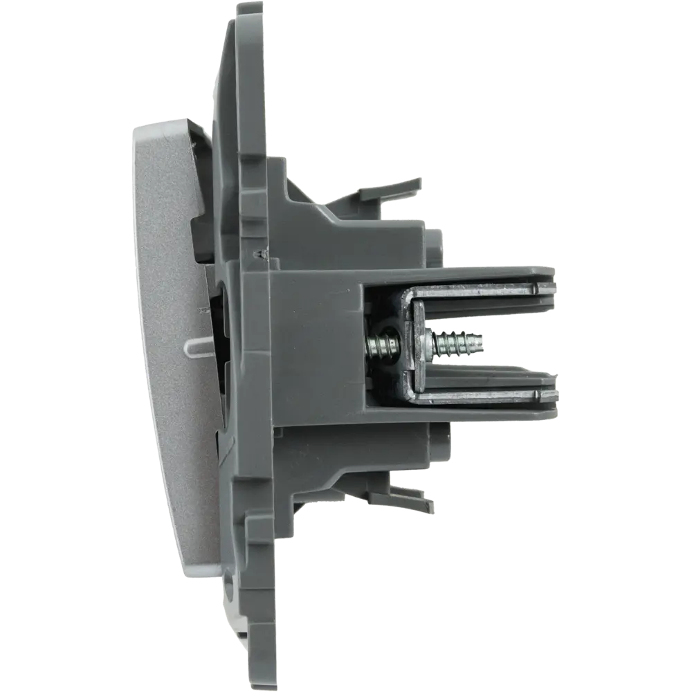 Выключатель Legrand Etika с двумя клавишами и подсветкой в алюминиевом стиле 82496549 STLM-0028723 - Вид №4