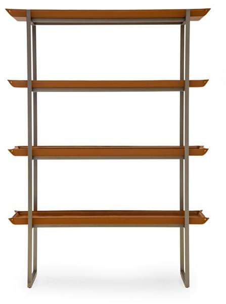 Aston Martin Книжный шкаф двусторонний кожаный открытый sun-id-1421205 - Вид №1