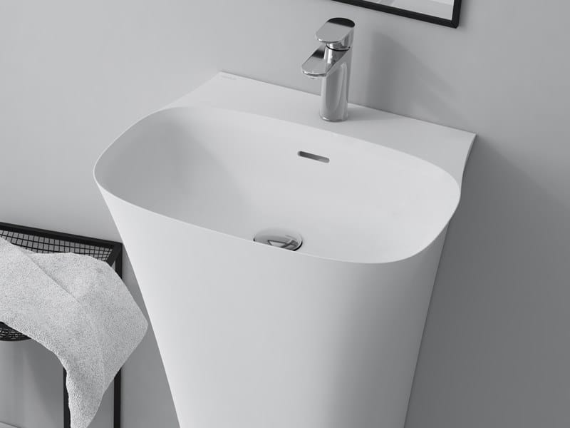 Прямоугольная отдельно стоящая раковина из Dolotek© Acquabella Acquawhite ARCH-00080935 - Вид №2