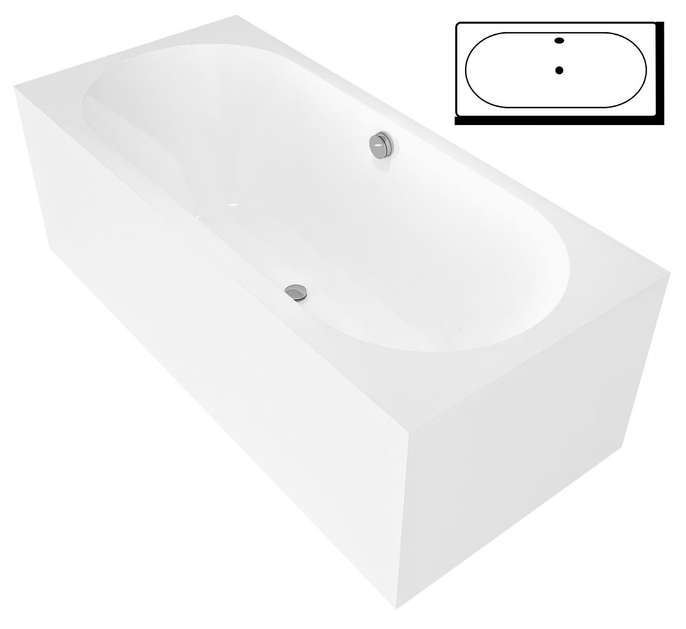 88119ML Polysan Прямоугольные ванны для одного человека 